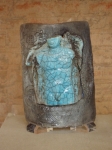 Titolo: Invisibile -Tecnica: Ceramica-Raku - 18x27 cm - 2004 - 0