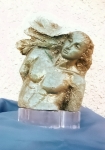 Titolo: Prometeo -Tecnica: Ceramica-Raku - 20x29 cm - 2006 - 0